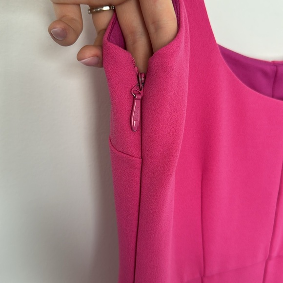 Esteban Cortazar Pink Scoop Neck Jumpsuit - Size XS - Picture 8 of 11
